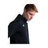  Erkek Siyah Regular Fit Fermuarlı Sweatshirt