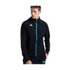  Erkek Siyah Regular Fit Fermuarlı Sweatshirt