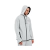  Full Zip Hoodie Sweatshirt Erkek Gri Fermuarlı Eşofman Üstü S241035-035