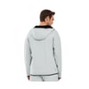  Full Zip Hoodie Sweatshirt Erkek Gri Fermuarlı Eşofman Üstü S241035-035