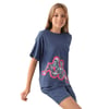  Lacivert Kız Çocuk T-Shirt 