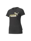  Metallic Logo Tee Kadın T-shirt