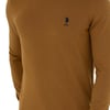  U.S. Polo Assn. Bisiklet Yaka Slim Fit Hardal Erkek Kazak TD01-BSK23