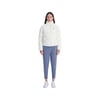Authentic Arya Kadın Beyaz Regular Fit Şişme Mont