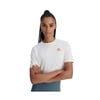 Authentic Aster Kadın Beyaz Comfort Fit Tişört