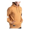 Authentic Hita Erkek Kahverengi-siyah Oversize Fit Hoodie