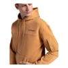 Authentic Hita Erkek Kahverengi-siyah Oversize Fit Hoodie