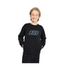 B Essential Crew Neck Sweatshirt Büyük Erkek Çocuk Siyah Sweatshirt Sk232065-001