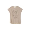 Baskılı Kadın T-Shirt ONLFLORA RES S/S ART FOIL TOP BOX J