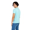 Bisiklet Yaka Baskılı Erkek T-shirt 