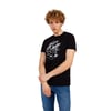 Bisiklet Yaka Baskılı Erkek T-shirt 