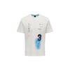 Bisiklet Yaka Baskılı Erkek T-Shirt