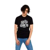 Bisiklet Yaka Baskılı Erkek T-shirt Tc7121
