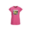 Bisiklet Yaka Baskılı Kadın T-shirt 12234665