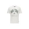 Bisiklet Yaka Baskılı Kahve Erkek T-shirt 22023109_onsjake Reg Collegıate Prı
