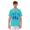 Bisiklet Yaka Baskılı T-shirt 1573624