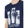 Bisiklet Yaka Baskılı T-shirt 1573624