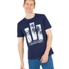 Bisiklet Yaka Baskılı T-shirt 1573624