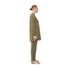Bisiklet Yaka Taş Detaylı Tunik Takım