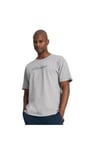 Bisiklet Yaka Tshirt Gri Erkek EM134