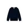 Çocuk Siyah Basic Bisiklet Yaka Sweatshirt 50269417