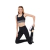Coll. W Mid Support Bra Kadın Siyah Sporcu Sütyeni S241110-001