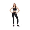 Coll. W Mid Support Bra Kadın Siyah Sporcu Sütyeni S241110-001
