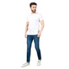 Desenli Bisiklet Yaka Erkek T-shirt 24YCEEO04116