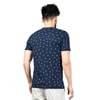 Desenli Bisiklet Yaka Erkek T-shirt 24YCEEO04116