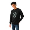 Erkek Aslan Figürlü Sweatshirt