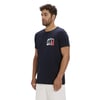 ERKEK BASKILI BİSİKLET YAKA T-SHIRT