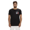 ERKEK BASKILI BİSİKLET YAKA T-SHIRT