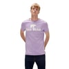 Erkek Baskılı Bisiklet Yaka T-shirt