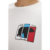 ERKEK BASKILI BİSİKLET YAKA T-SHIRT