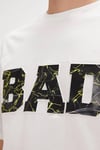 ERKEK BASKILI BİSİKLET YAKA T-SHIRT