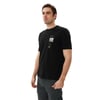 Erkek Baskılı Bisiklet Yaka T-shirt