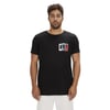 ERKEK BASKILI BİSİKLET YAKA T-SHIRT