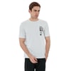 Erkek Baskılı Bisiklet Yaka T-shirt