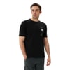 Erkek Baskılı Bisiklet Yaka T-shirt