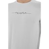 Erkek Baskılı Bisiklet Yaka T-Shirt