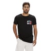 ERKEK BASKILI BİSİKLET YAKA T-SHIRT