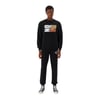 Erkek Bisiklet Yaka Uzun Kollu Sweatshirt