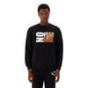 Erkek Bisiklet Yaka Uzun Kollu Sweatshirt