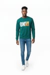 Erkek Bisiklet Yaka Uzun Kollu Sweatshirt