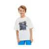 Erkek Çocuk Beyaz Tshirt Sk241085-102