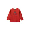 Erkek Çocuk Kırmızı Benetton Logolu T-Shirt
