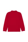 Erkek Çocuk Lacivert Basic Polo Yaka Sweatshirt