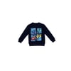 Erkek Çocuk Lacivert Baskılı Sweatshirt