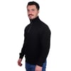 Erkek Dik Yaka Yarım Fermuarlı Sweatshirt