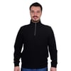 Erkek Dik Yaka Yarım Fermuarlı Sweatshirt